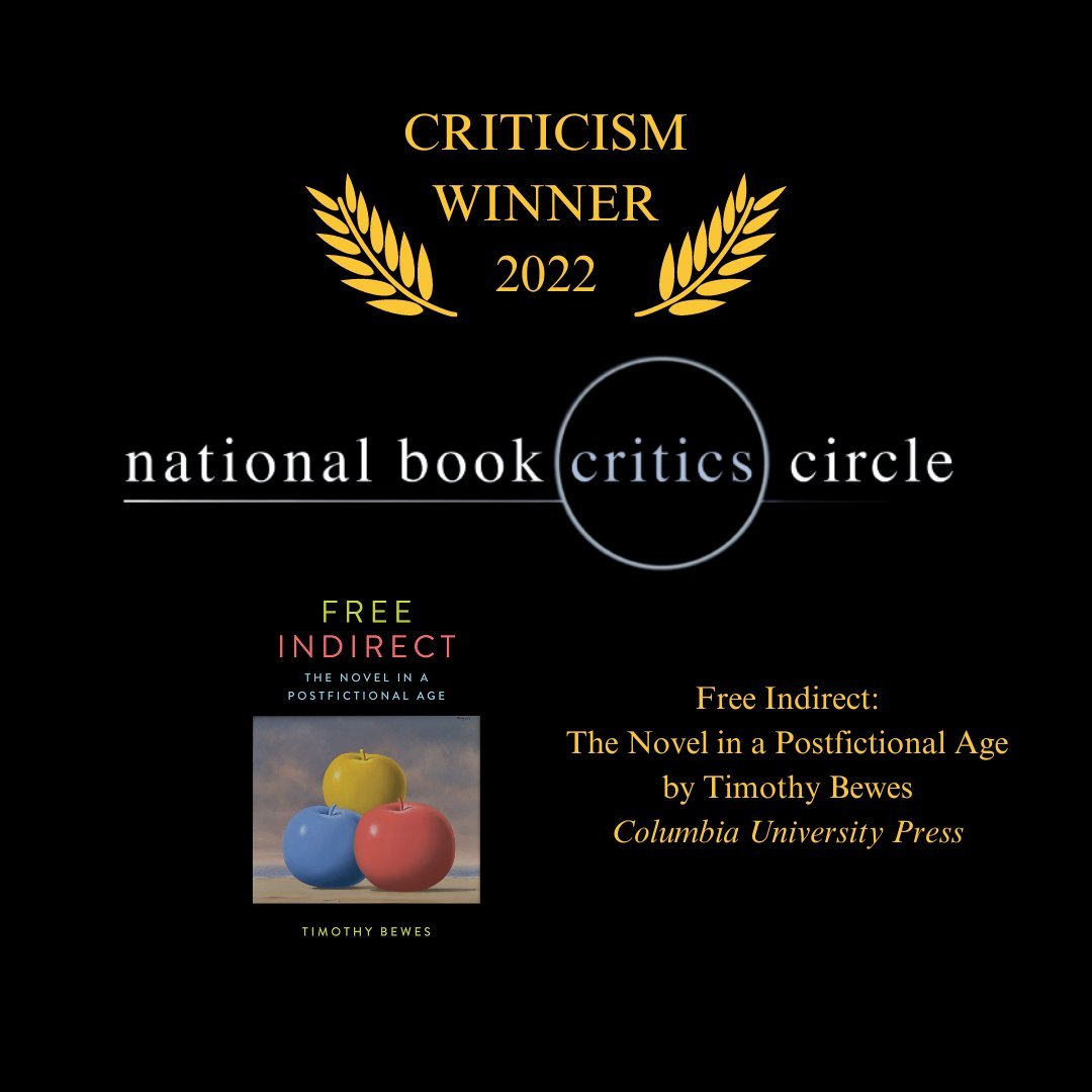 NEWS Here are the winners of the 2022 National Book Critics Circle